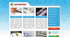 Desktop Screenshot of envipartner.cz